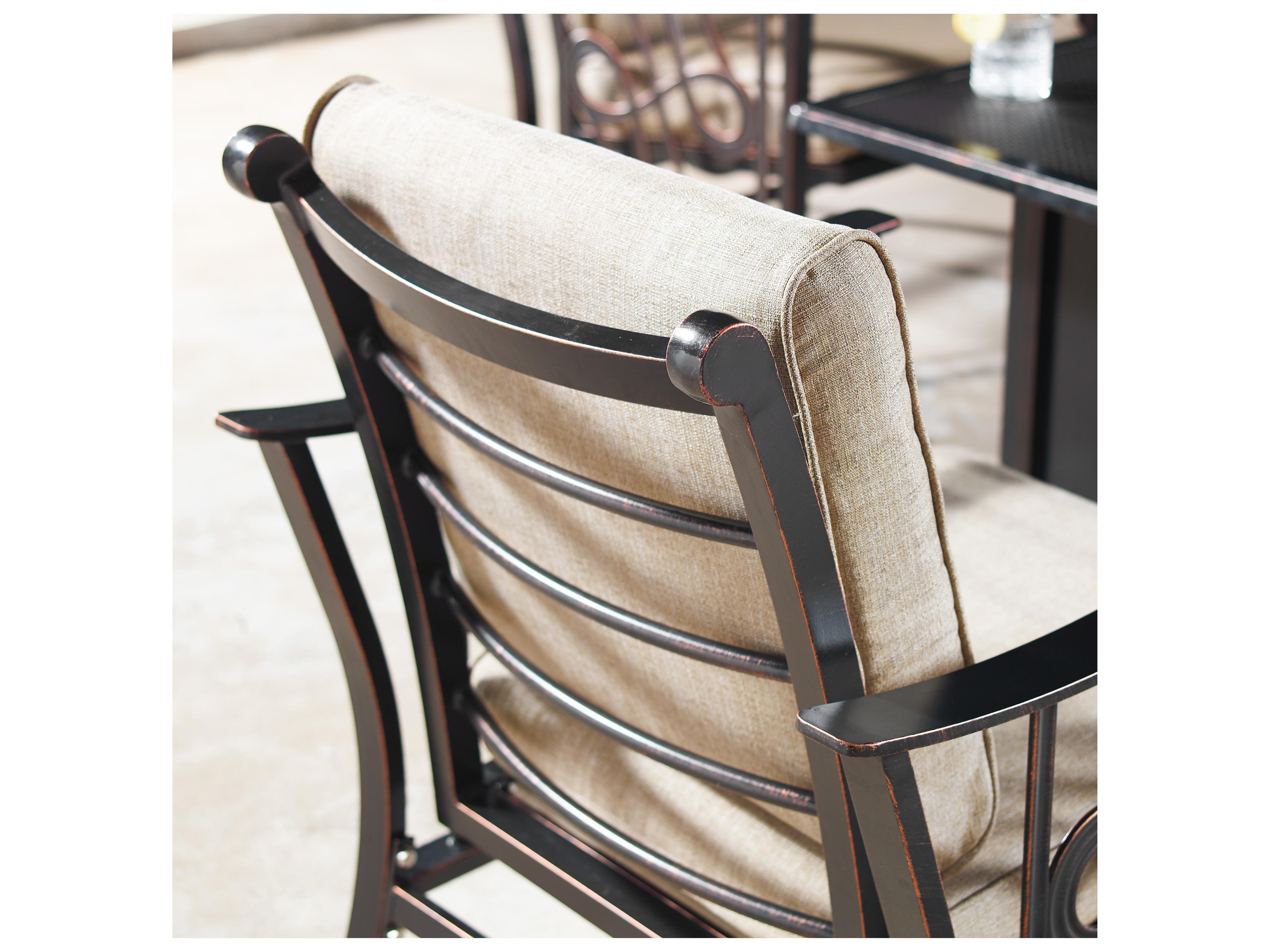 Oakland Living Aluminum 42'' Square Fire Pit Table Set