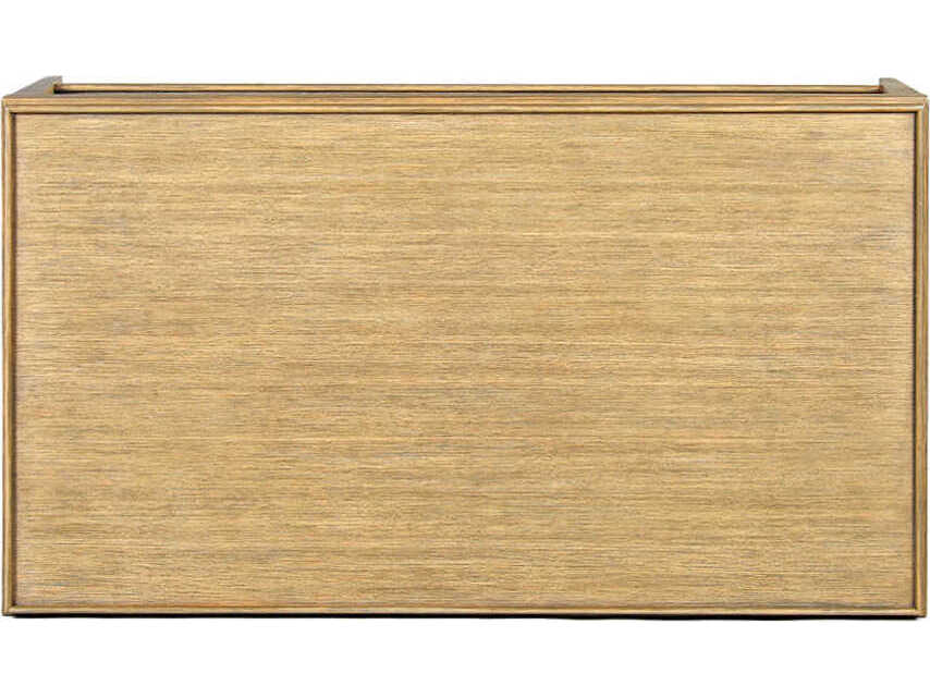 Oliver Home Liz Rectangular Wood Rabbit Coffee Table