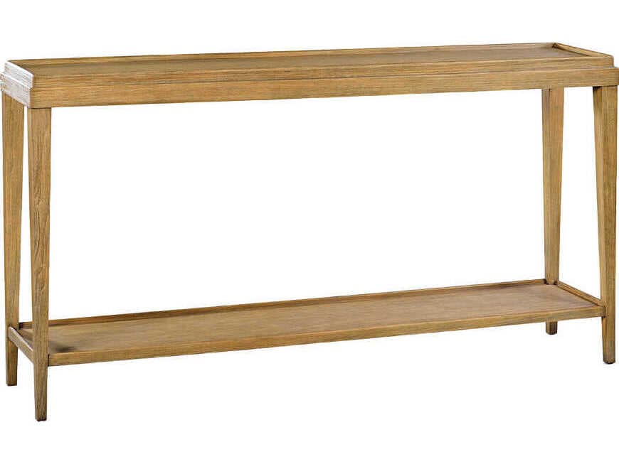 Oliver Home Liz Rectangular Wood Rabbit Console Table