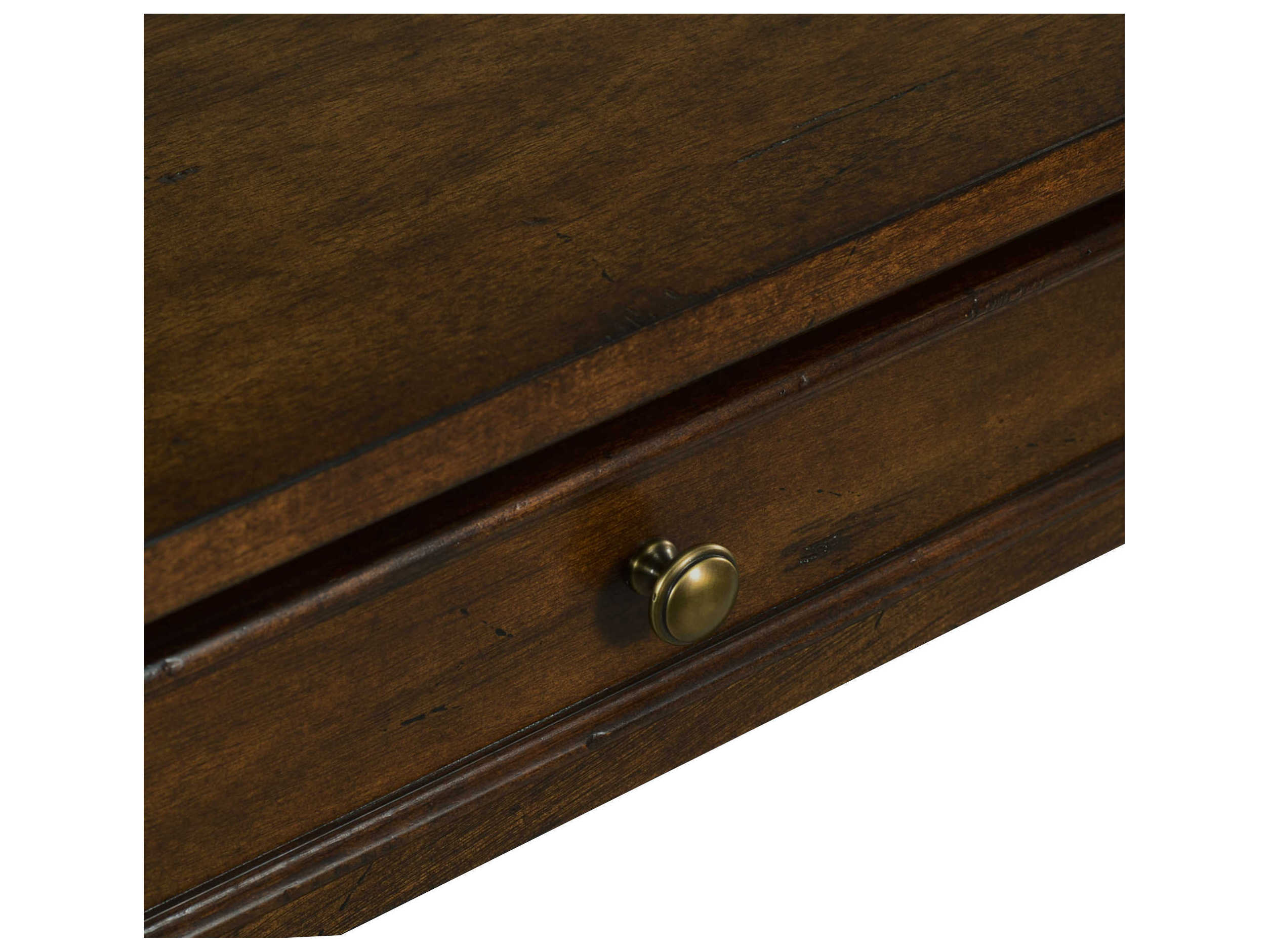 Oliver Home Salem Demilune Wood Country Console Table