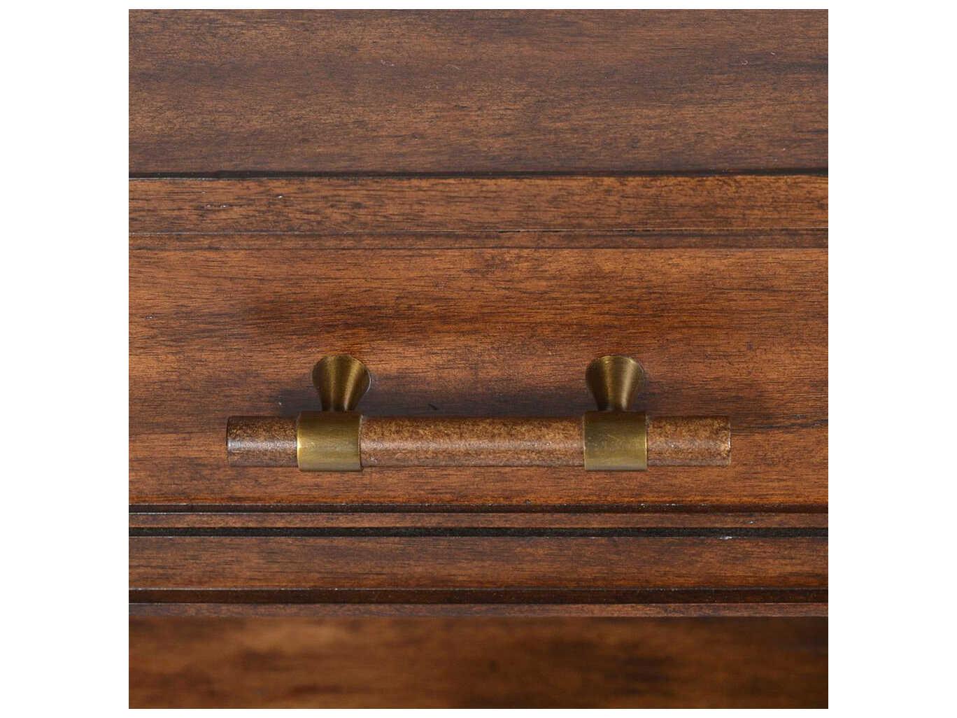 Oliver Home Vista Square Wood Country End Table