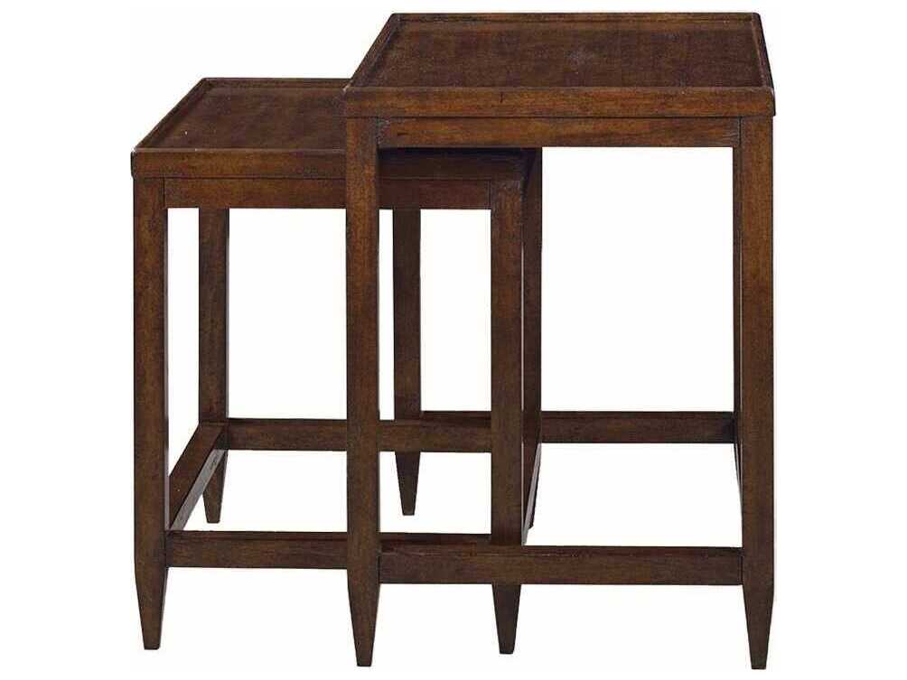 Oliver Home Liz Rectangular Wood Country End Table