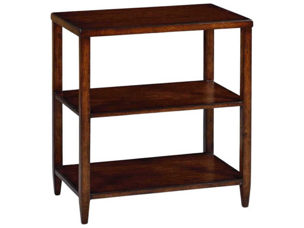 Oliver Home Tempo Rectangular Wood Country End Table