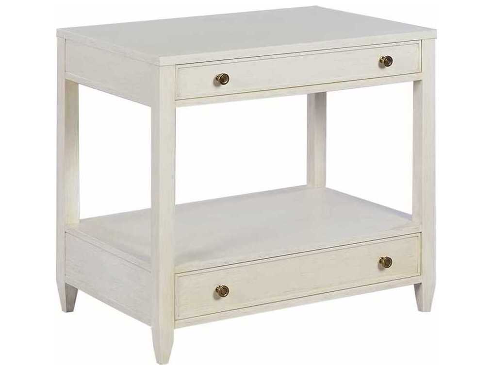 Oliver Home Weston Rectangular Wood Drift End Table