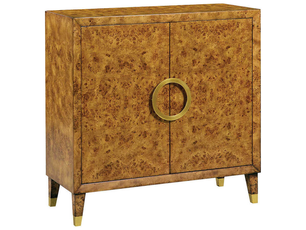 Oliver Home Bruce Rustic Burl Brown Burlwood Accent Chest