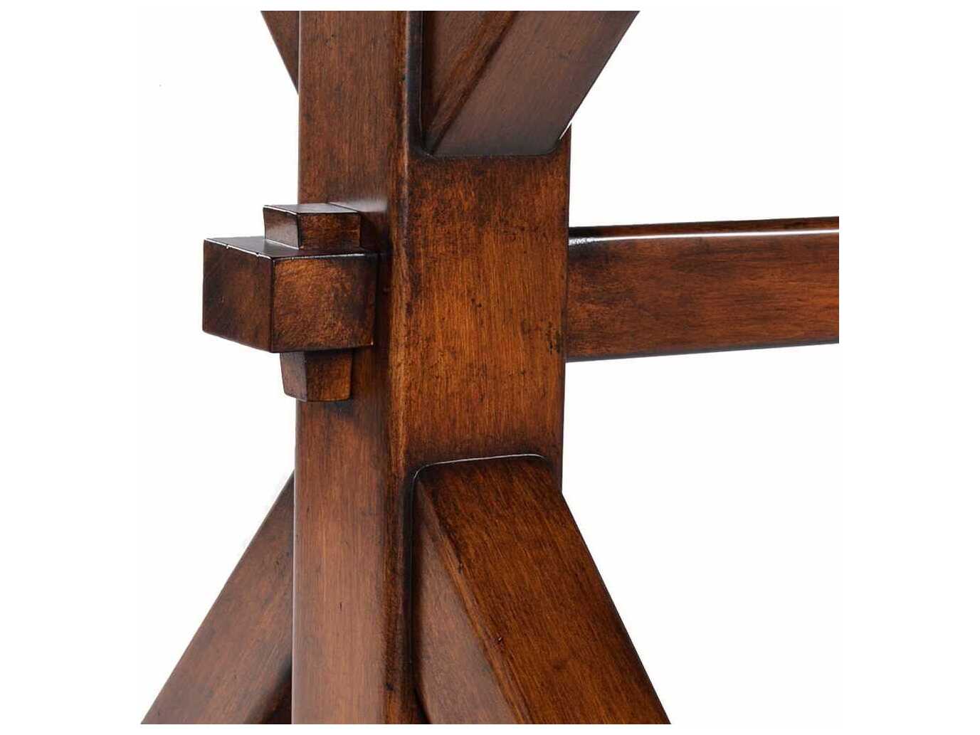 Oliver Home Madison Rectangular Wood Rustic Dining Table