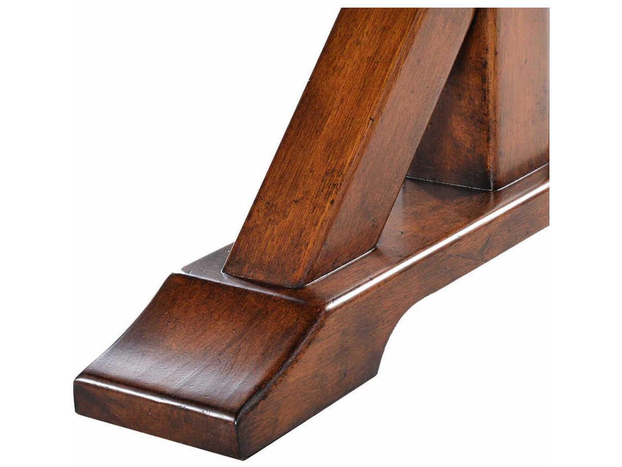 Oliver Home Madison Rectangular Wood Rustic Dining Table