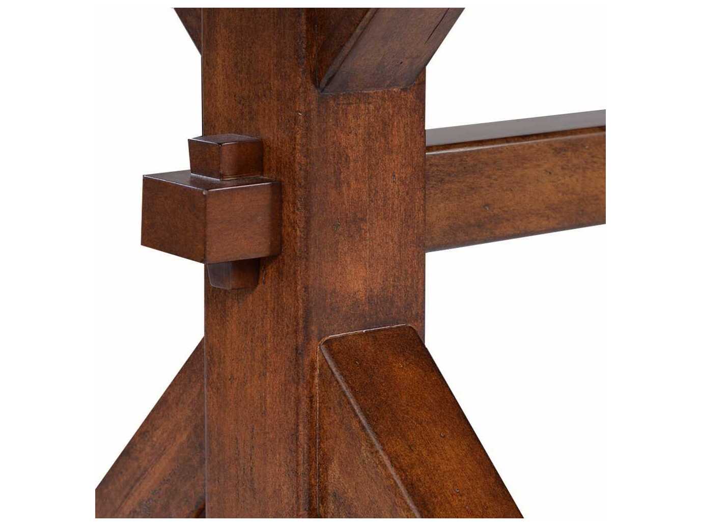 Oliver Home Madison Rectangular Wood Country Dining Table