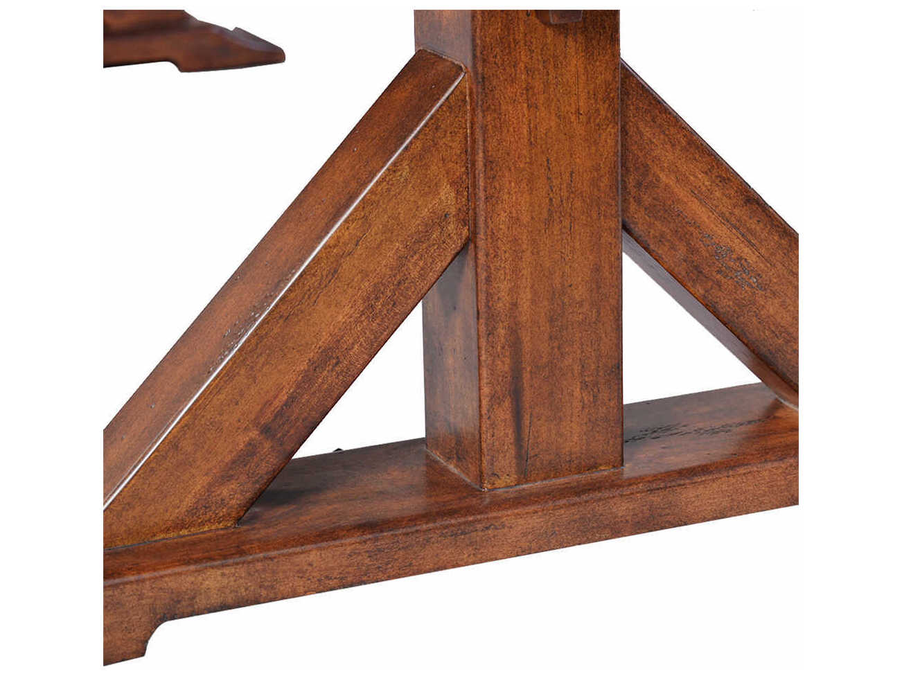 Oliver Home Madison Rectangular Wood Country Dining Table