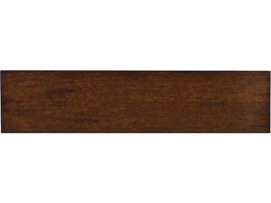 Oliver Home Villa Rectangular Wood Country Console Table