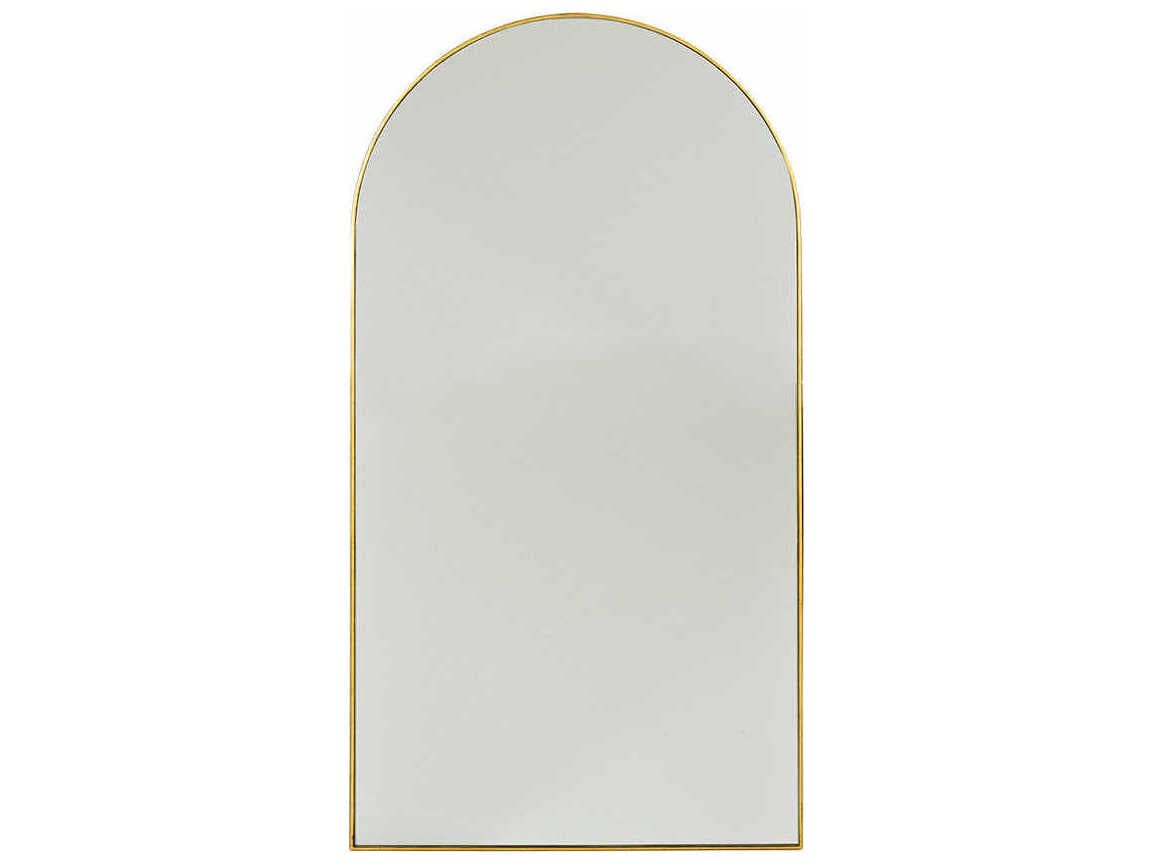 Oliver Home Athens Gold Leaf Wall Mirror