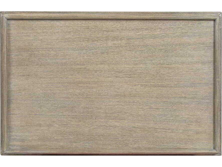 Oliver Home Liz Rectangular Wood Rabbit End Table