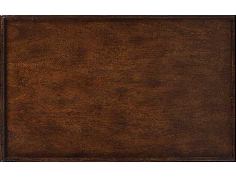 Oliver Home Liz Rectangular Wood Country End Table