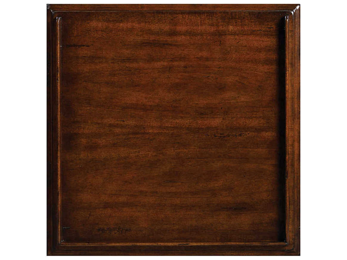 Oliver Home Haven Square Wood Country End Table