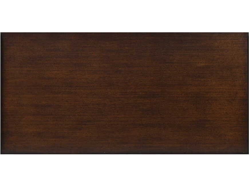 Oliver Home Liz Country Brown Acacia Wood Writing Desk