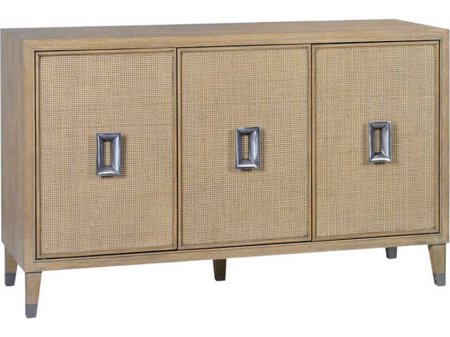 Oliver Home Canna 58" Solid Wood Rabbit Sideboard