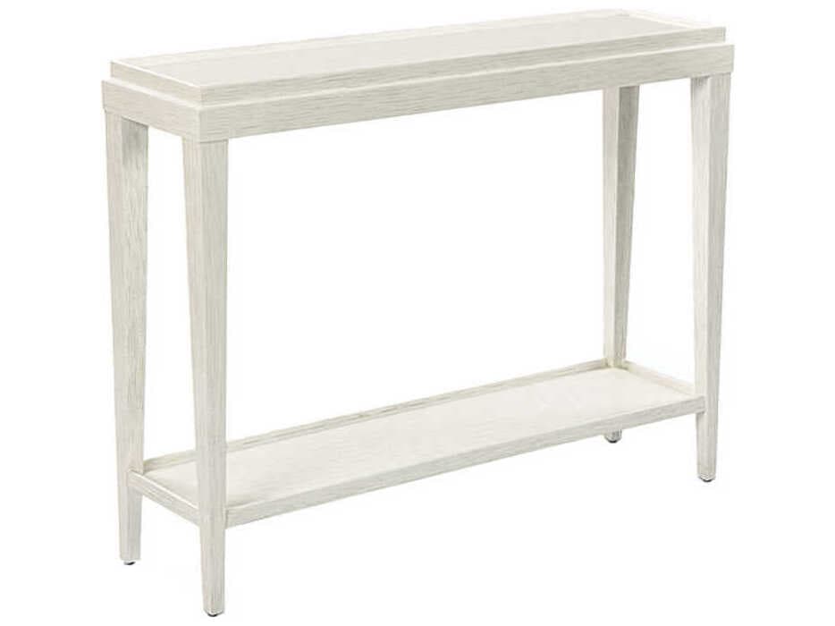 Oliver Home Liz Rectangular Wood Drift Console Table