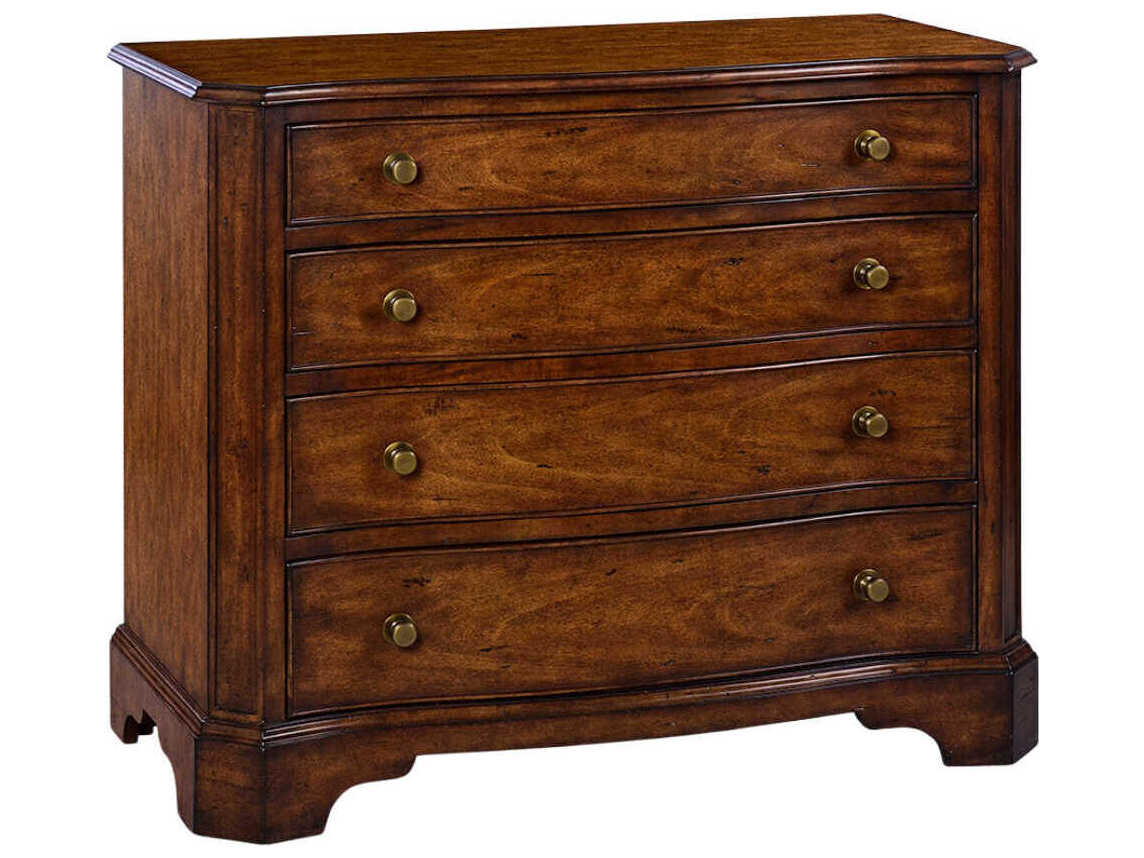 Oliver Home Willow Country Brown Acacia Wood Accent Chest