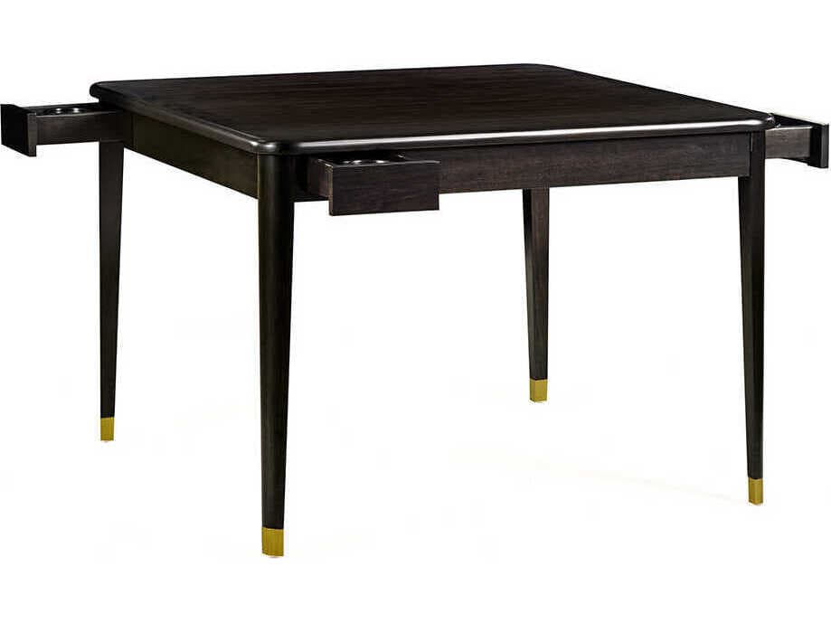 Oliver Home Trader Acacia Wood Espresso Game Table