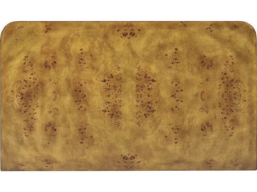 Oliver Home Roland 3-Drawers Brown Burlwood Nightstand