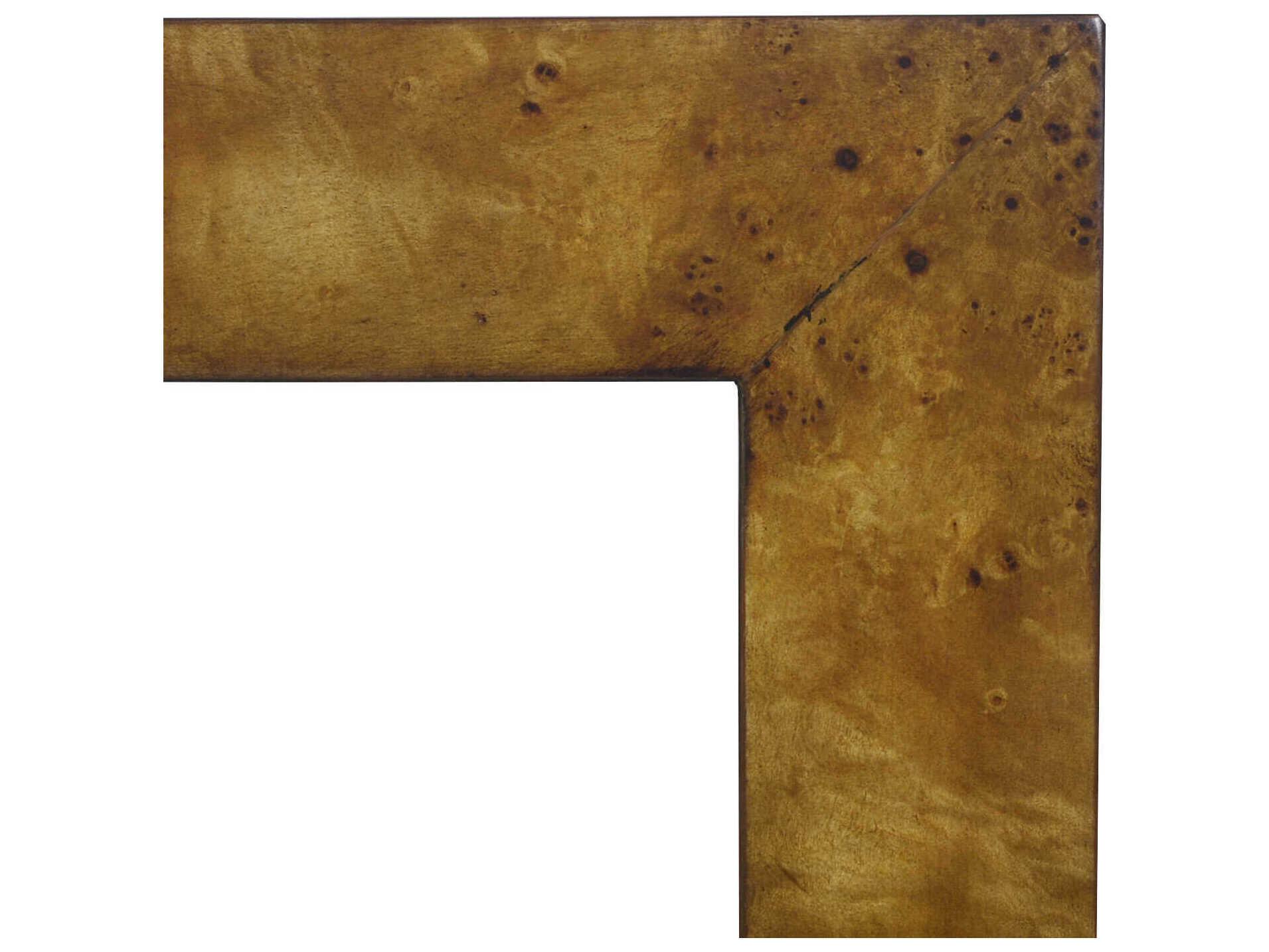 Oliver Home Anaheim Rectangular Wood Rustic Burl Console Table