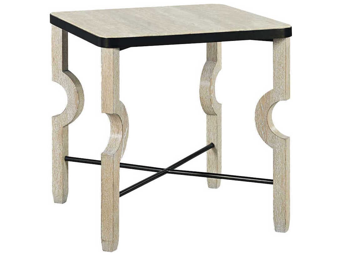 Oliver Home Billings Square Wood End Table