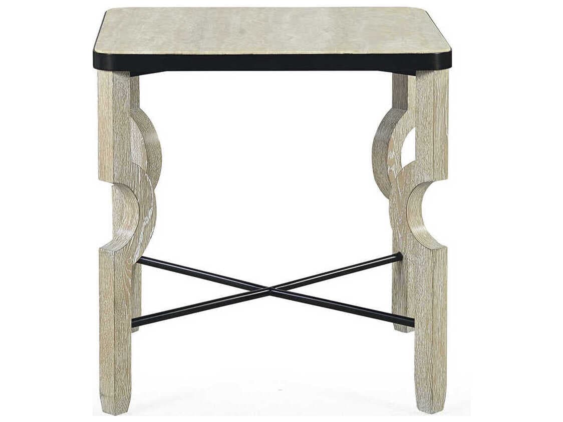 Oliver Home Billings Square Wood End Table