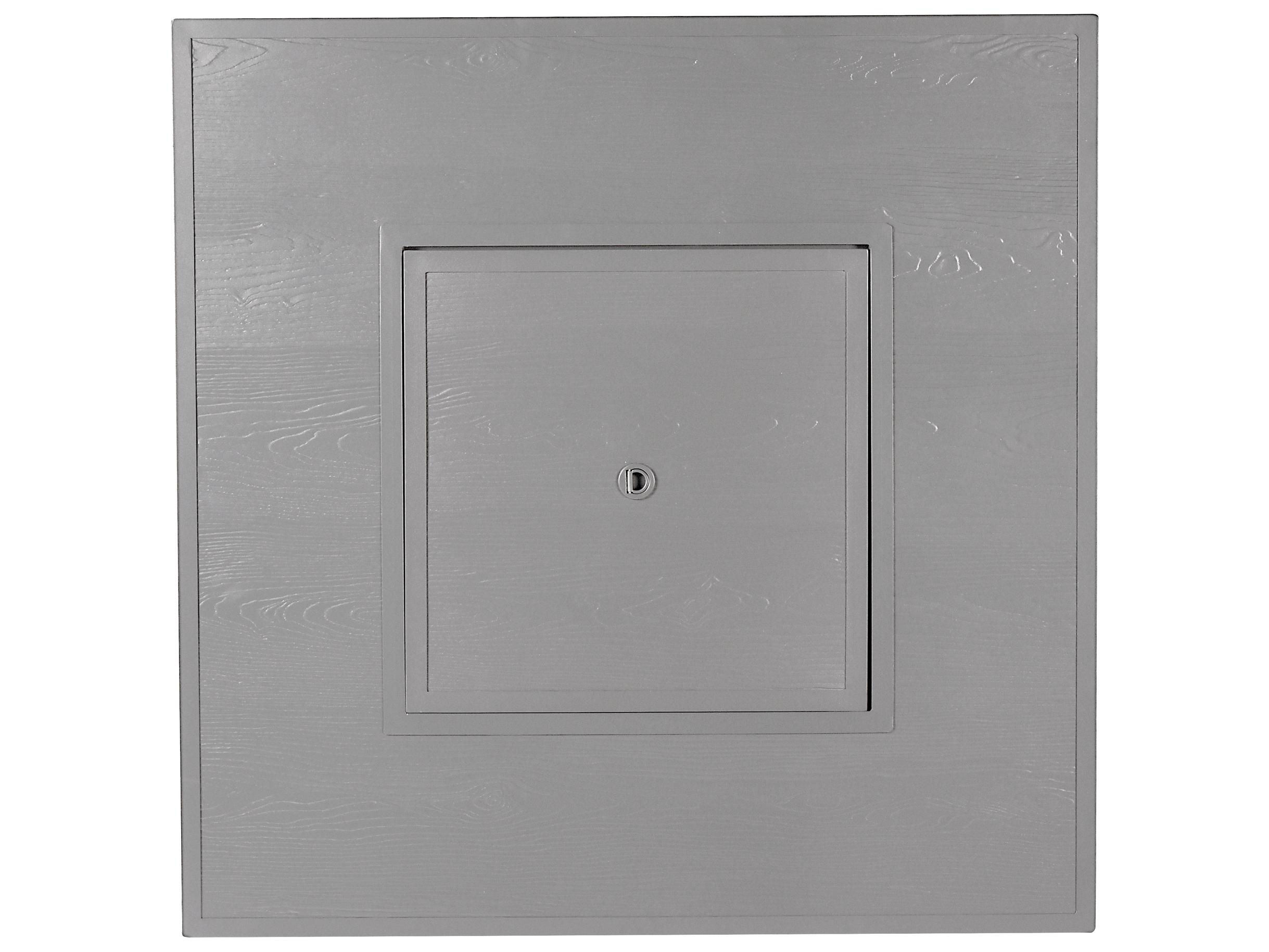 Oakland Living Square Aluminum Propane Outdoor Fire Pit Table with Glass Beads