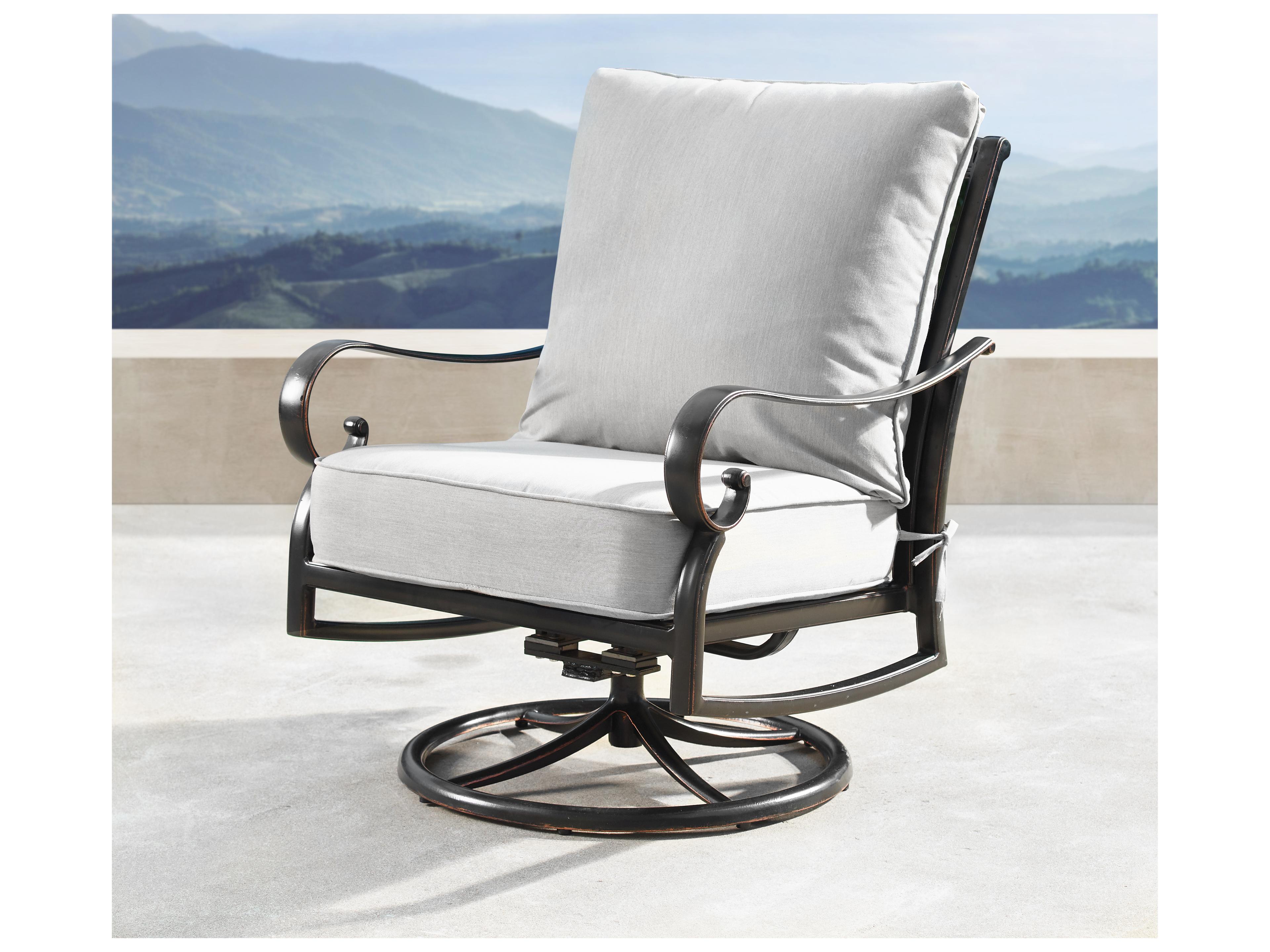 Oakland Living Aluminum 42'' Square Fire Pit Table Set