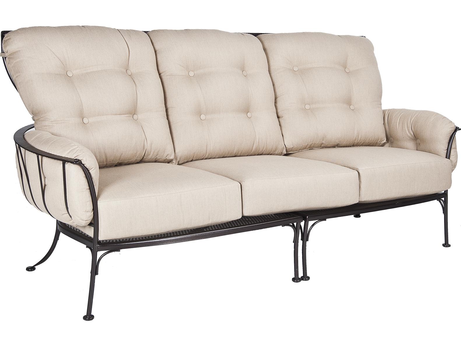 OW Lee Monterra Wrought Iron Outdoor Sofa
