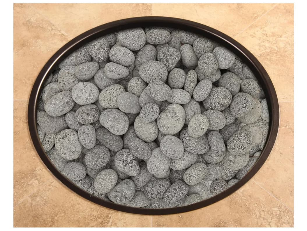 OW Lee Casual Fireside Tumbled Lava Stone Kit
