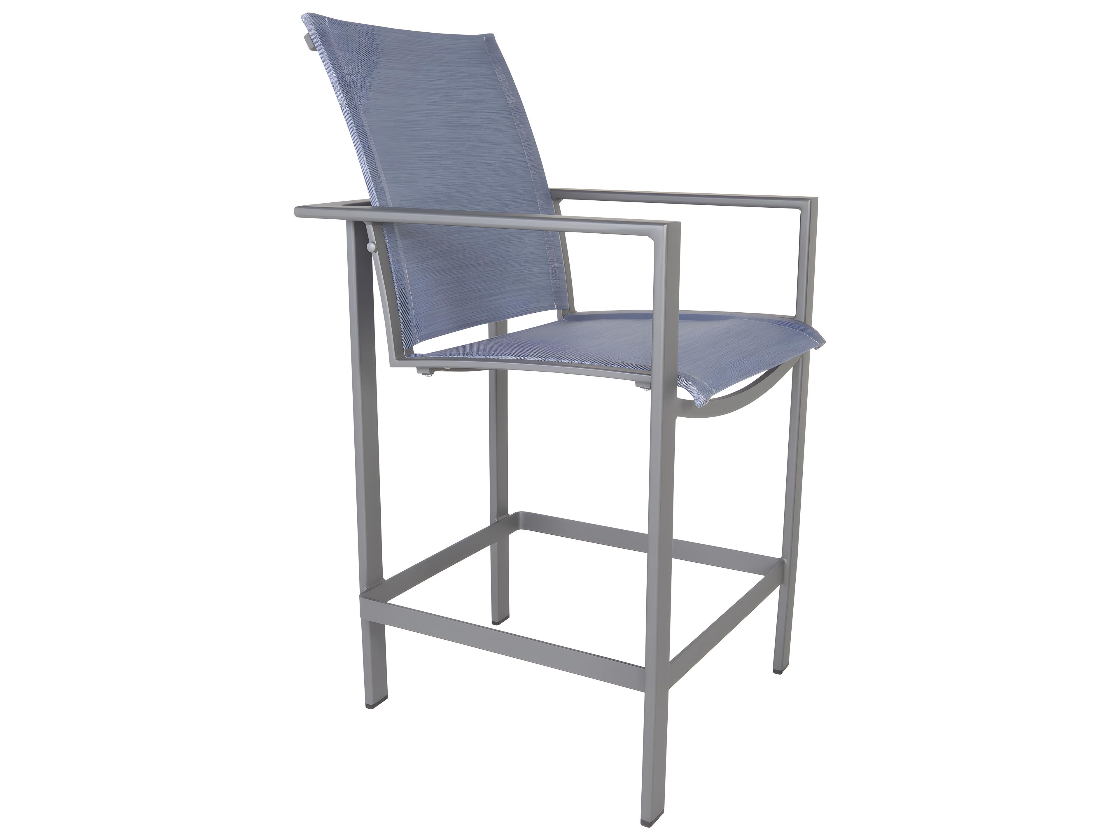 OW Lee Studio Sling Aluminum Patio Counter Stool
