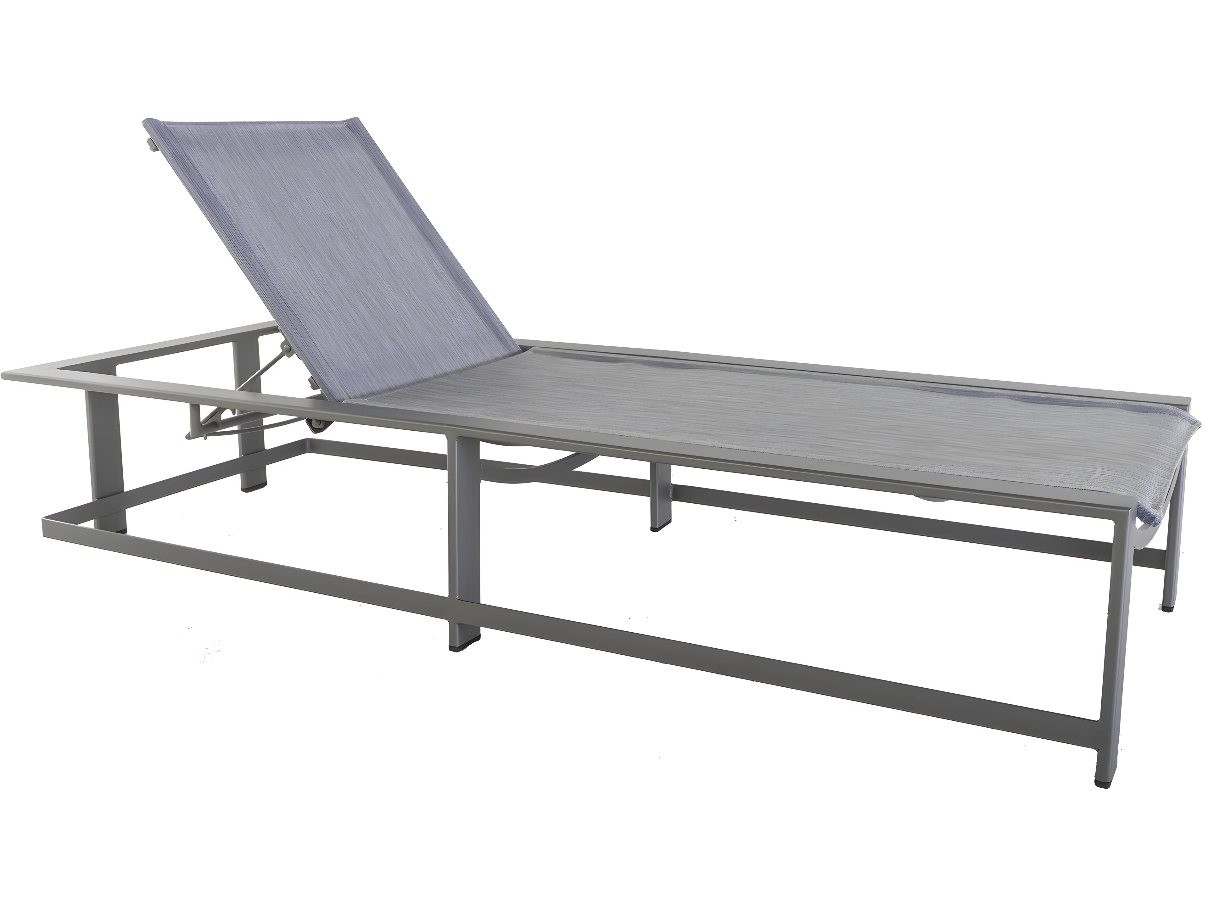 OW Lee Studio Sling Aluminum Outdoor Patio Chaise Lounge