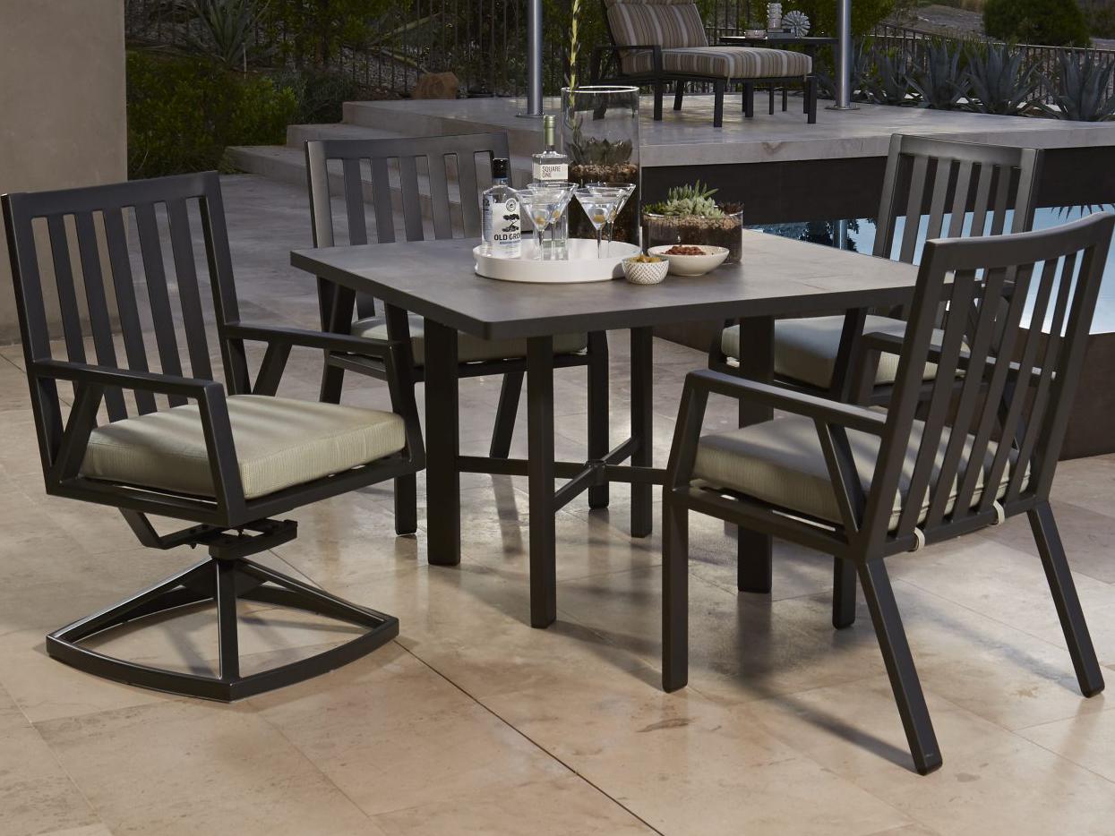 OW Lee Aris Aluminum Dinning Set