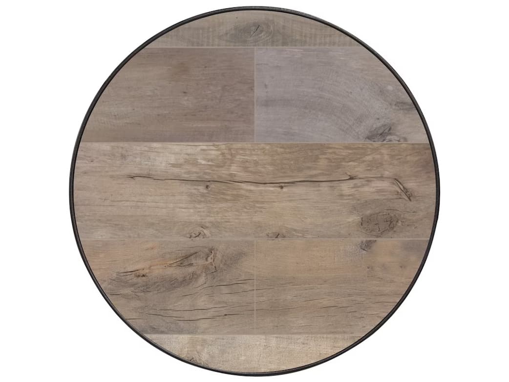 OW Lee Dakota Porcelain Round Table Top Aluminum Rim