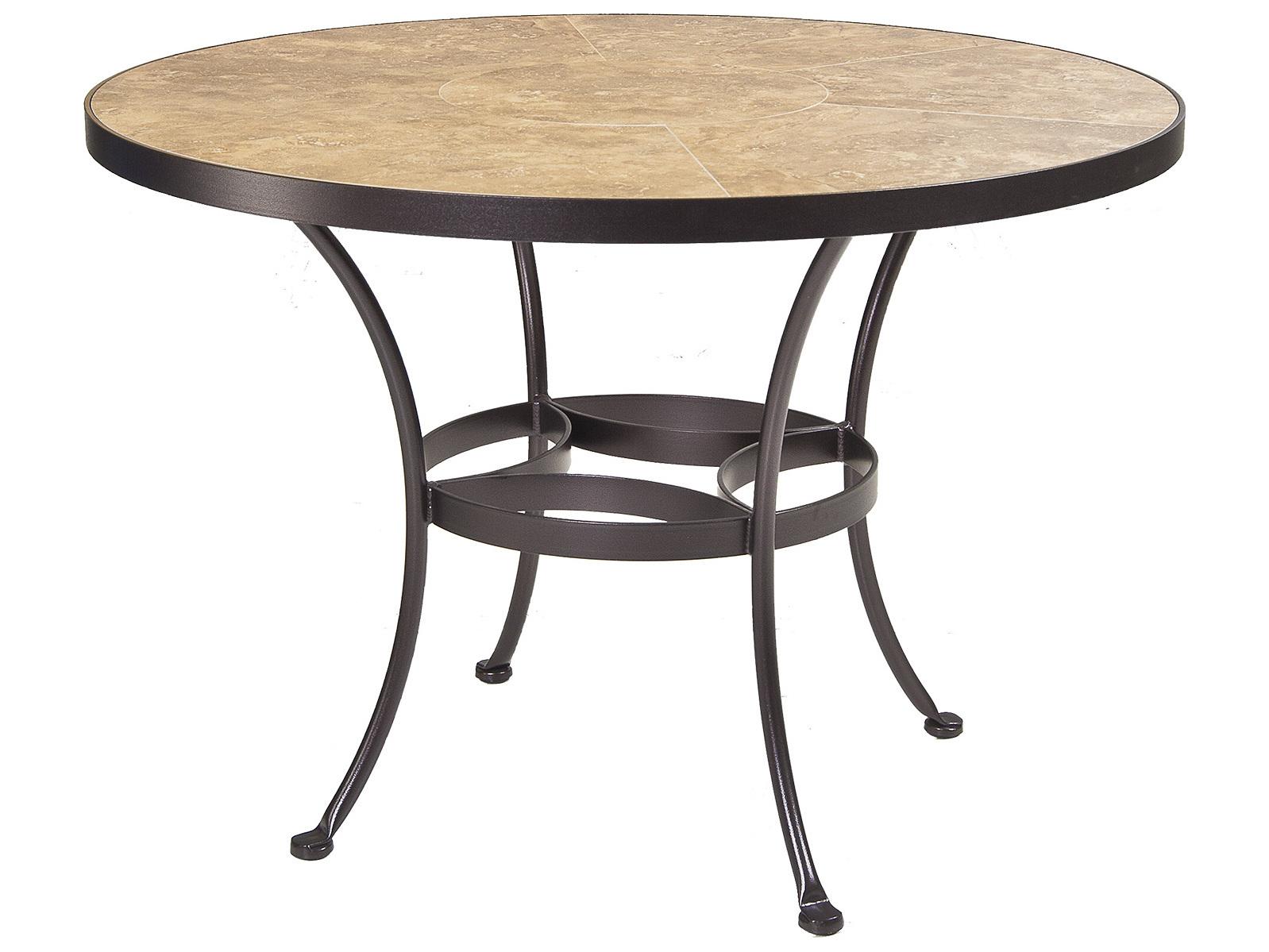OW Lee Wrought Iron Dining Round Table Base