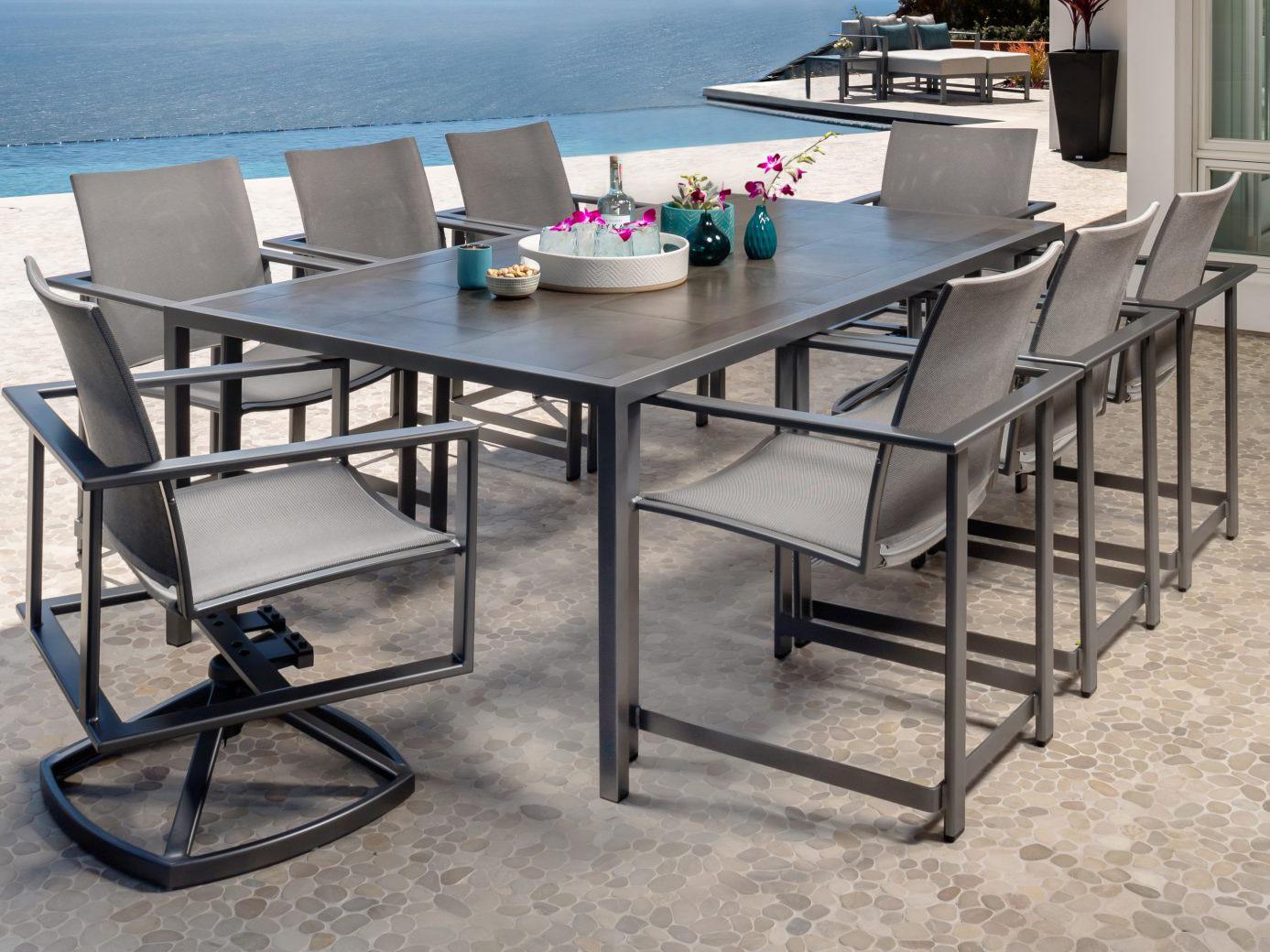 OW Lee Studio Aluminum Dinning Set