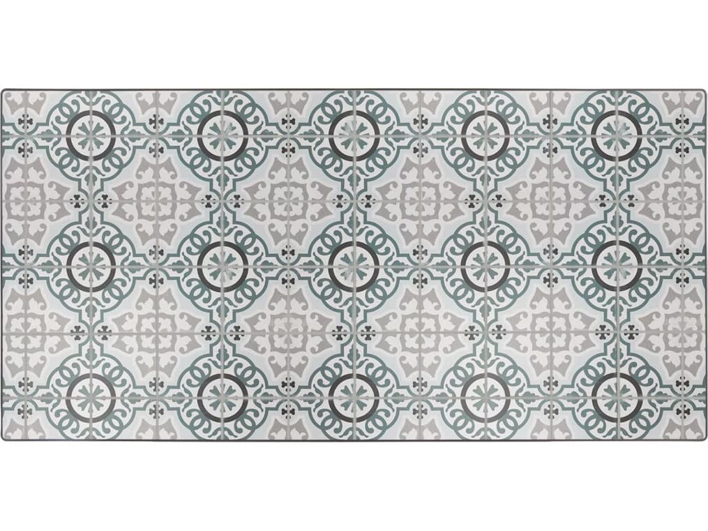 OW Lee Valencia Porcelain Rectangular Table Top with Aluminum Rim