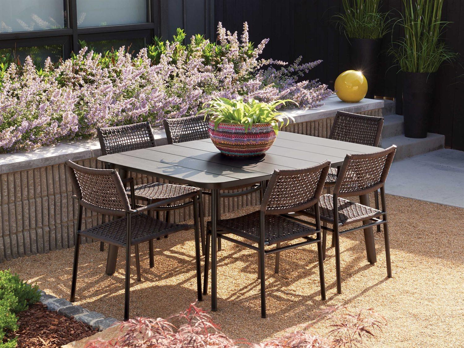 Oxford Garden Eiland Aluminum Dining Set