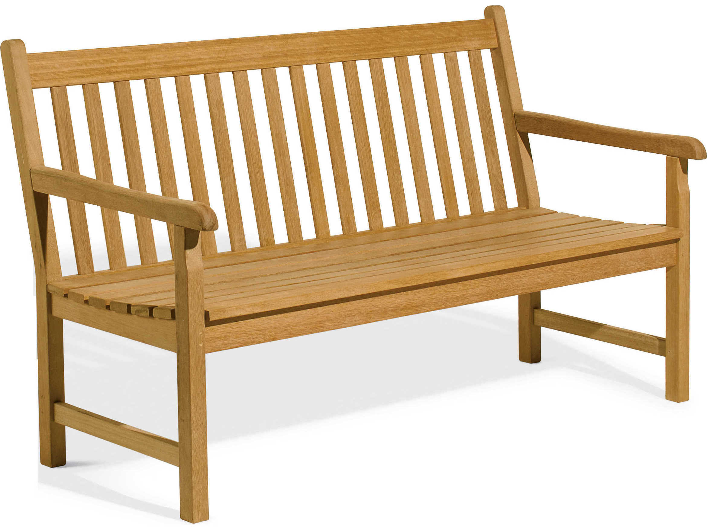 Oxford Garden Classic Teak Natural Outdoor Patio Bench