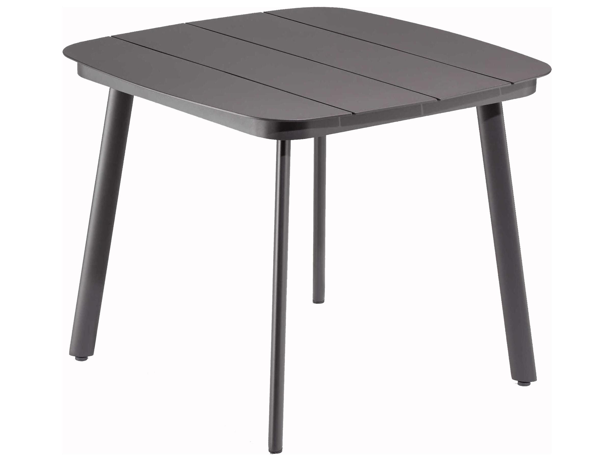 Oxford Garden Eiland Aluminum Square Dining Table