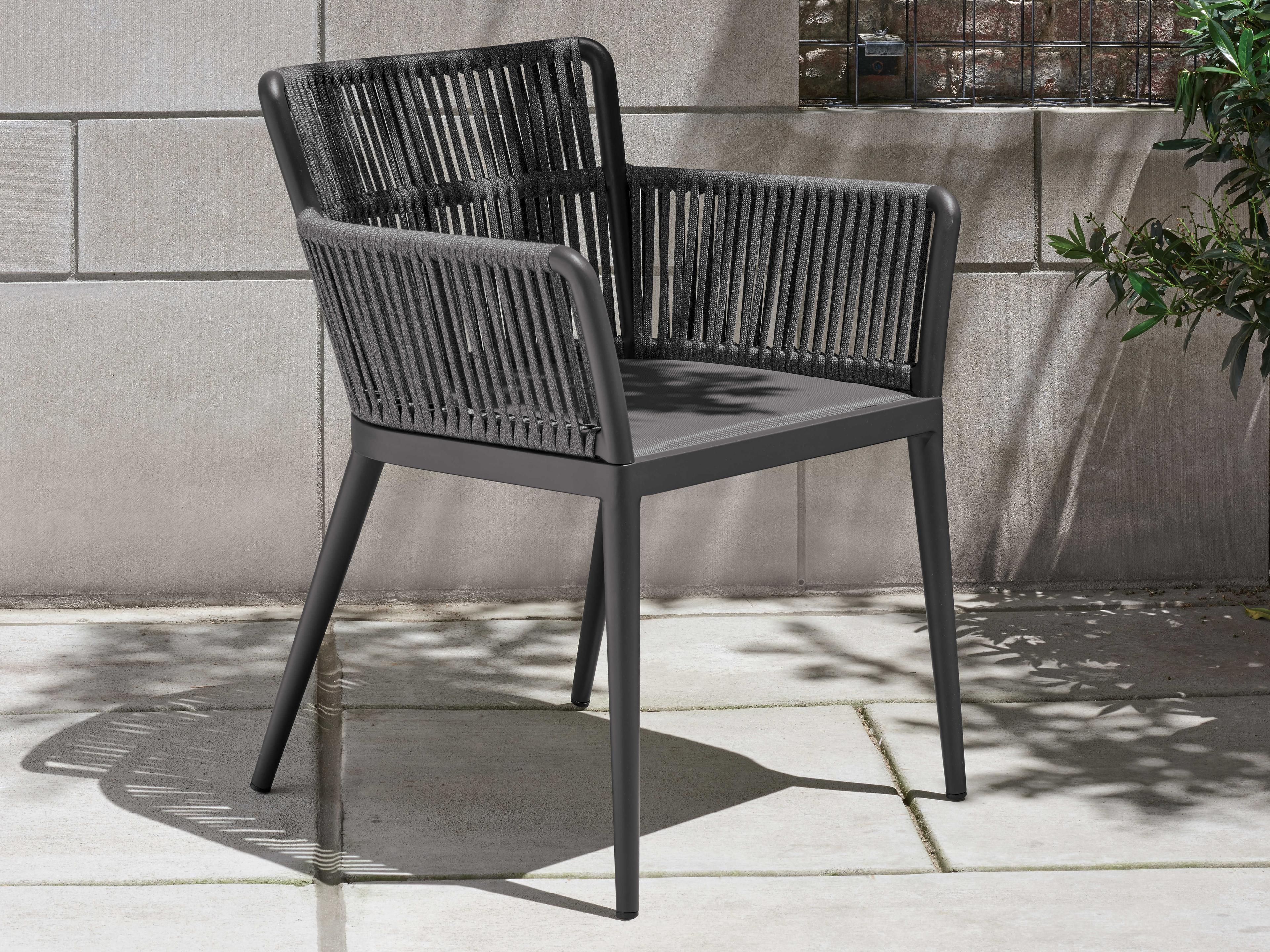 Oxford Garden Nette Aluminum Sling Dining Chair