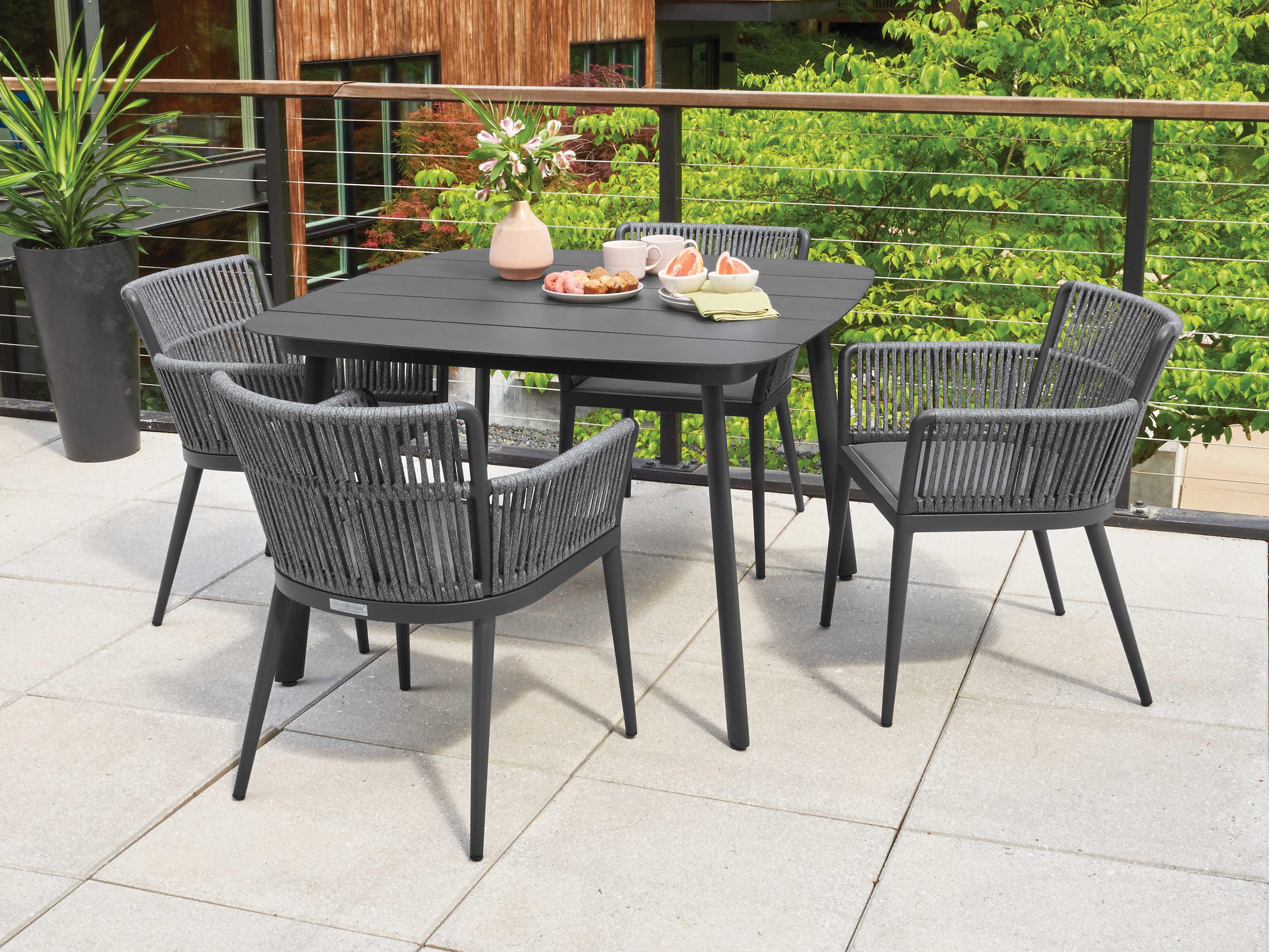 Oxford Garden Nette Aluminum Sling Dining Chair