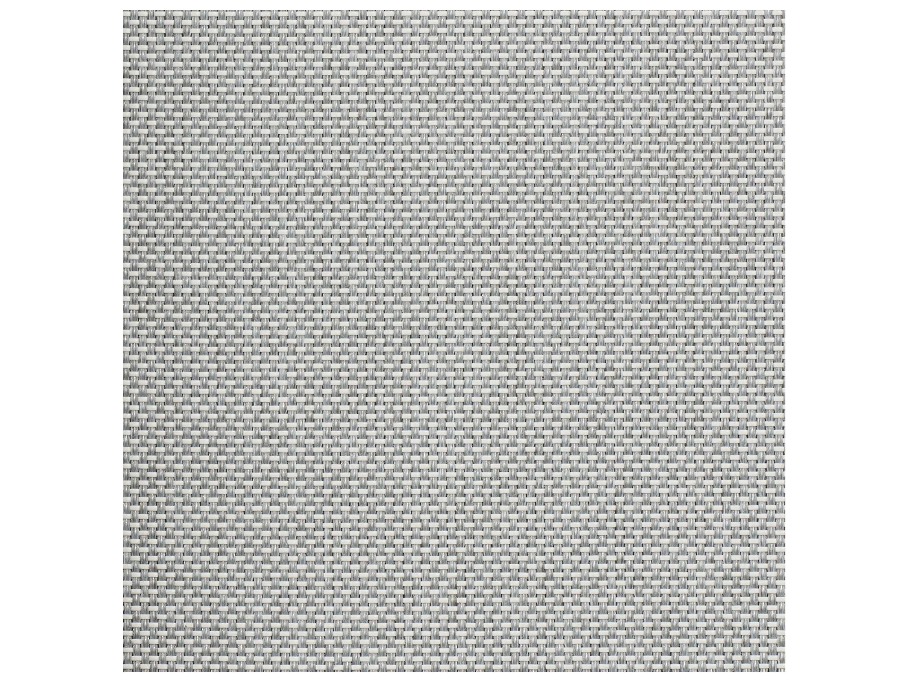 Oxford Garden Orso Aluminum Carbon Stackable Outdoor Patio Dining Side Chair with Fog Sling Set of 4