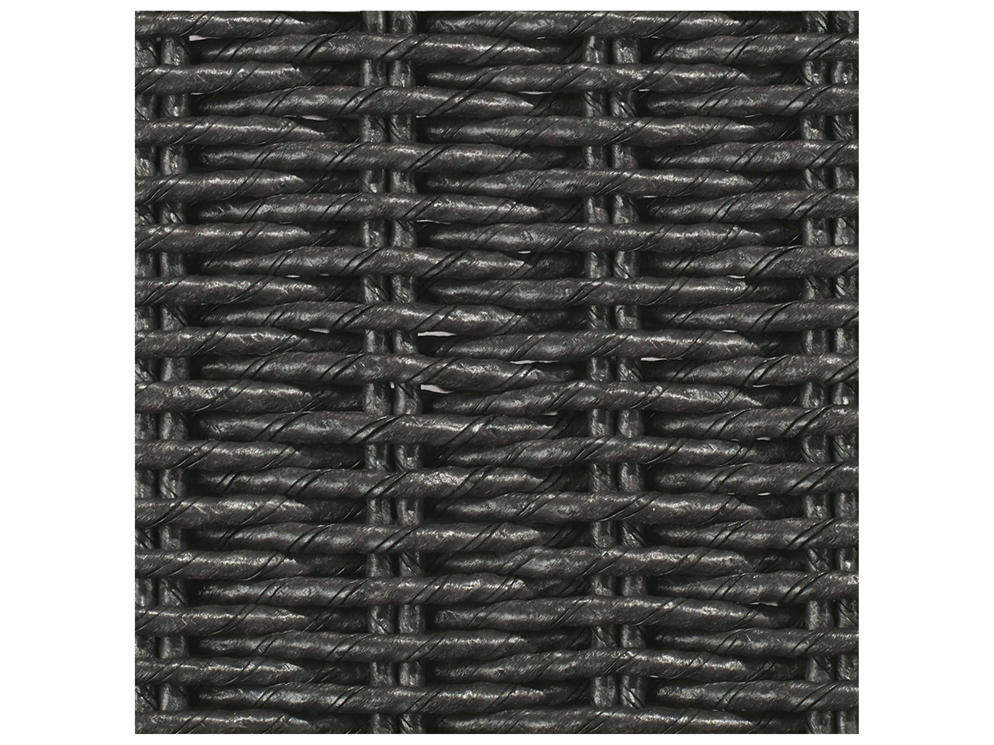 Oxford Garden Tulle Wicker Shadow-Mena Round Skyline Top Outdoor Patio Dining Table