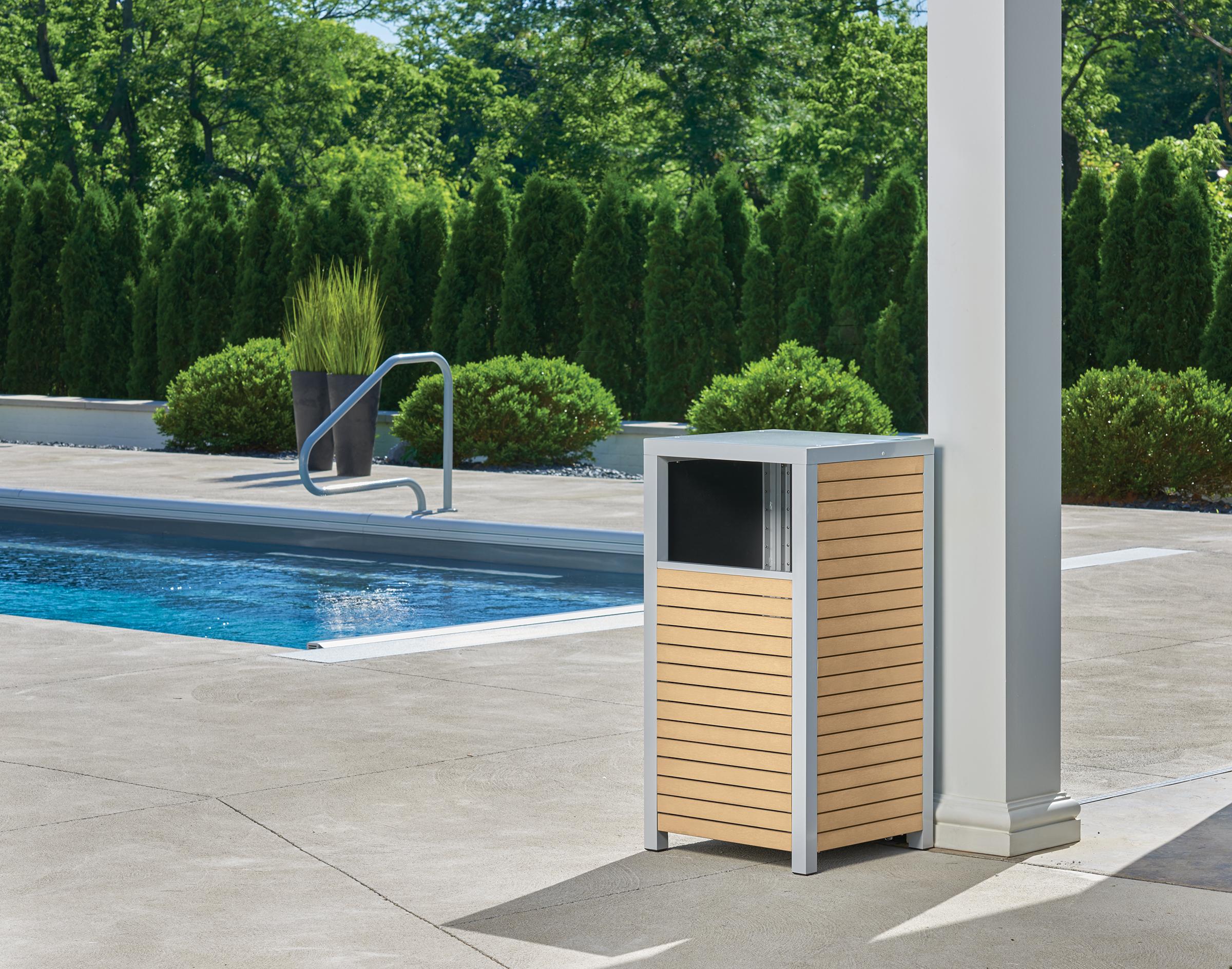 Oxford Garden Travira Modular Valet Base Waste Receptacle