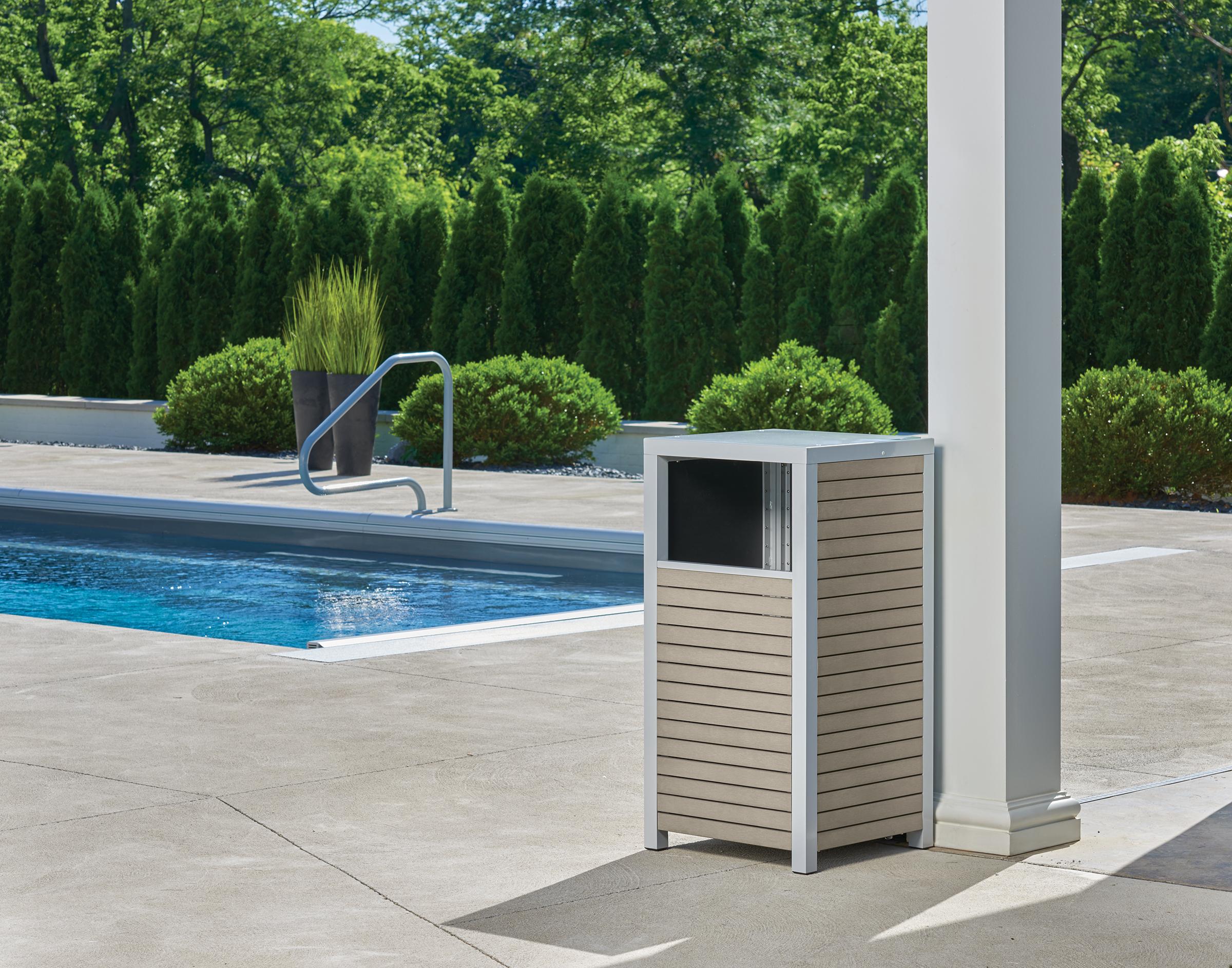 Oxford Garden Travira Modular Valet Base Waste Receptacle