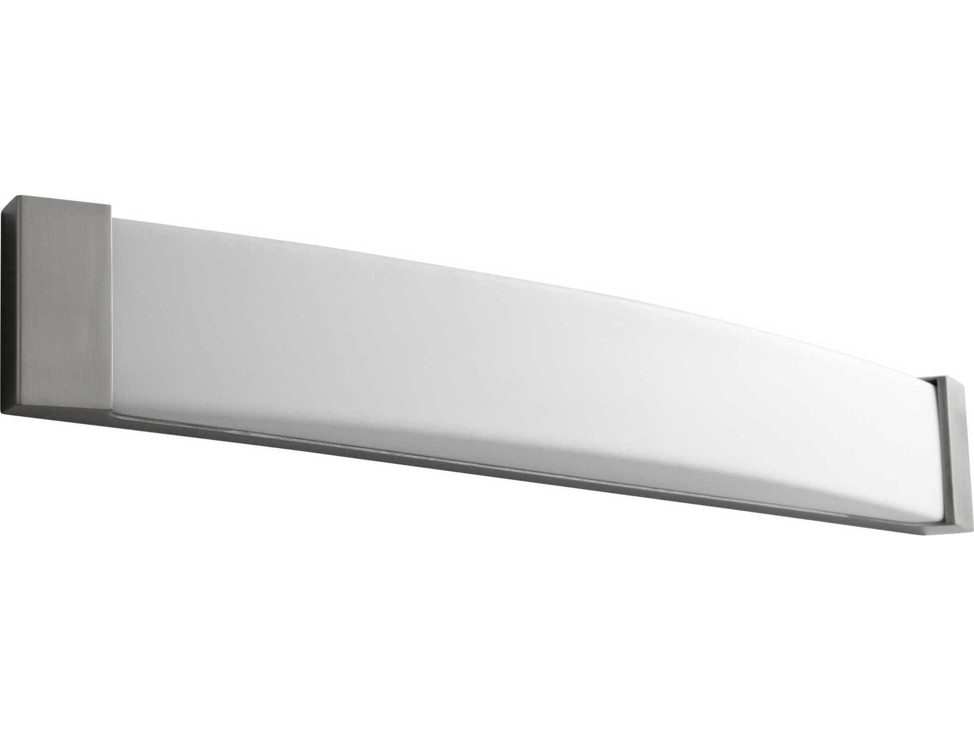 Oxygen by Quorum Apollo 2-Light Satin Nickel Vanity Light