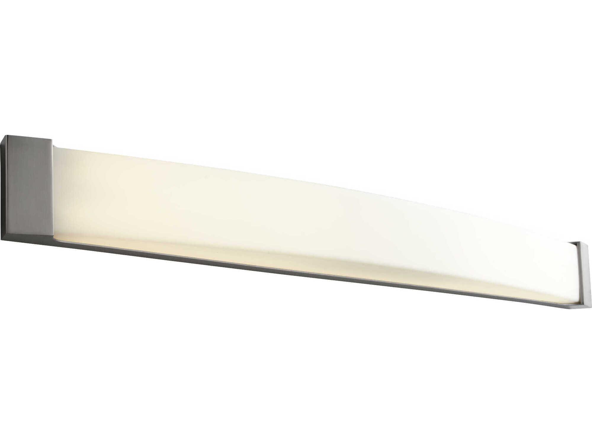 Oxygen by Quorum Apollo 2-Light Satin Nickel Vanity Light