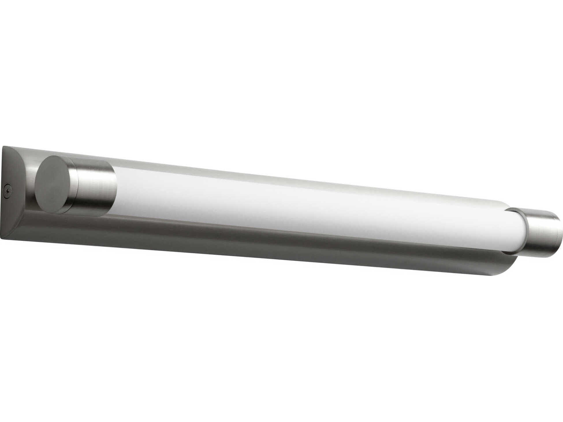 Oxygen by Quorum Skyline 1-Light Satin Nickel Vanity Light